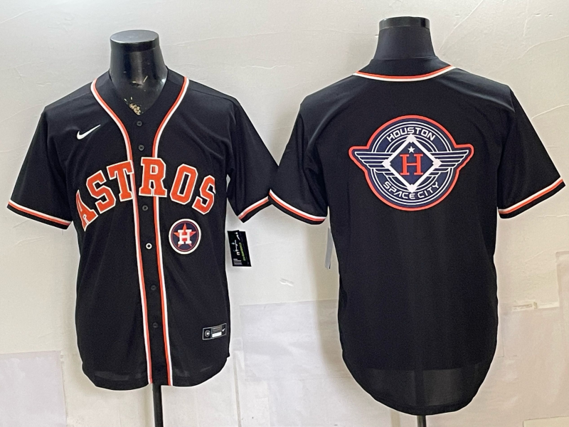 Men Houston Astros blank black 2026 MLB Jerseys 0804009